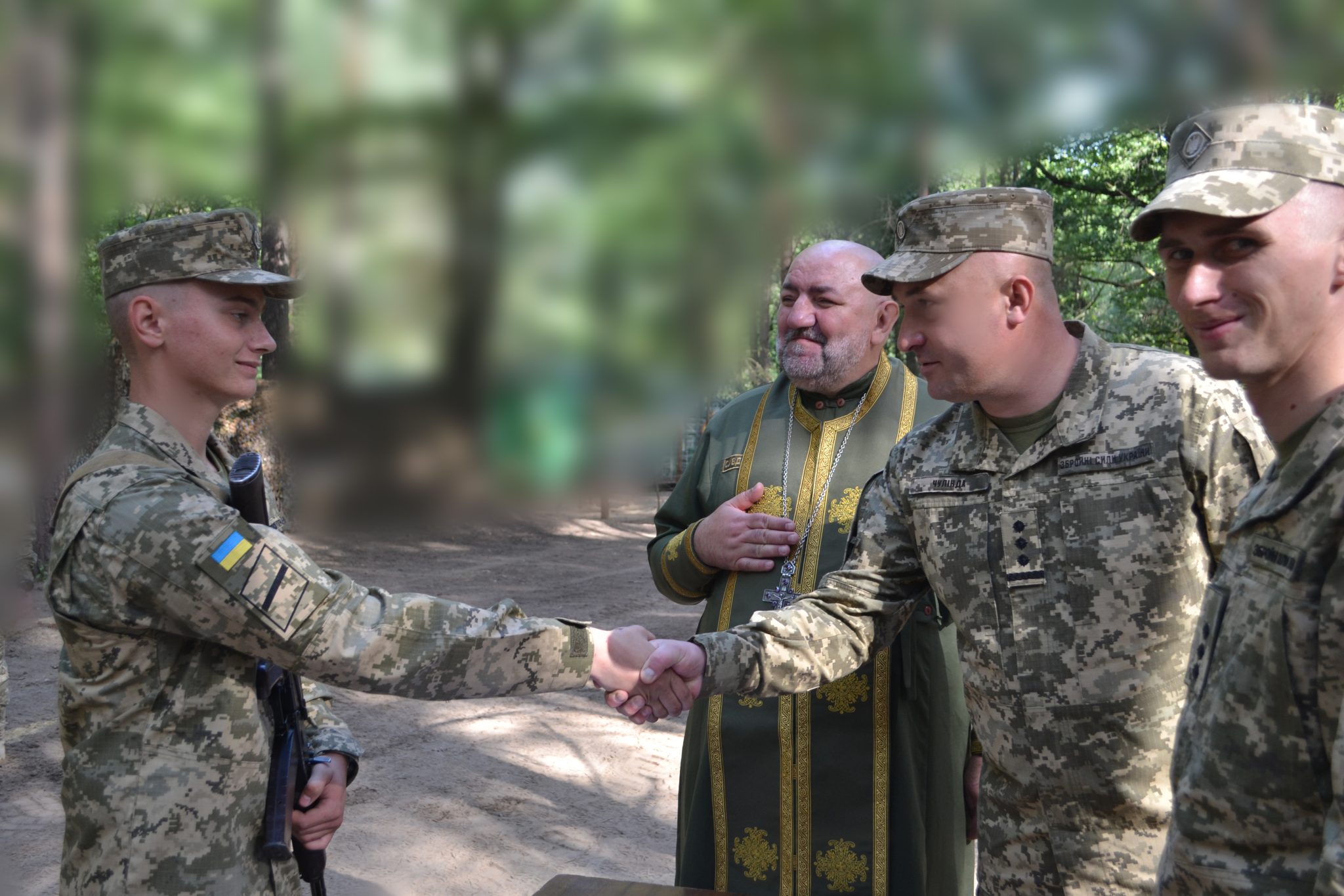 Курсанти першого курсу урочисто склали Військову присягу на вірність Українському народові